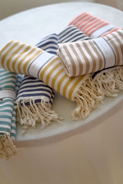 100% Turkish Cotton Beach Towel | Dark Berry | 71″ x 37″