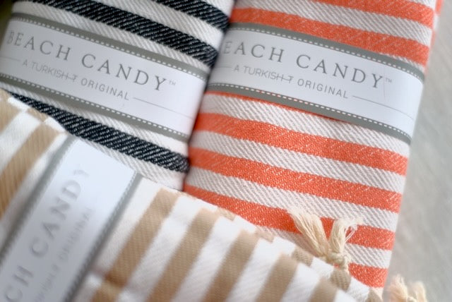 High quality multi color beach candy turkish cotton beach towel natural high absorbency