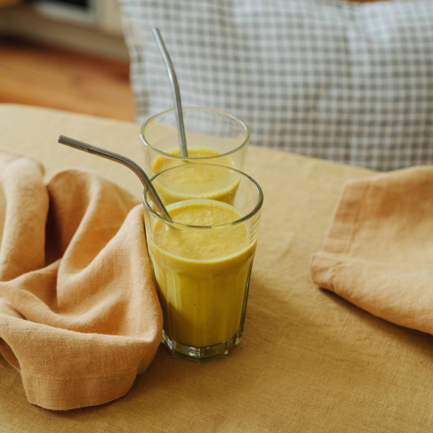 High quality pure european linen napkin/towel honey color