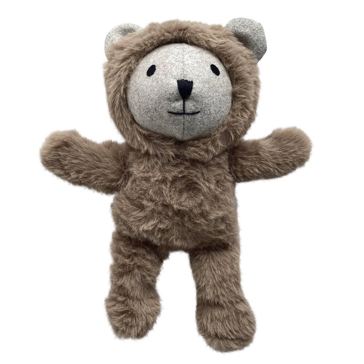 Plush Brown Fletcher Bear | Chocolate Brown by and the little dog laughed