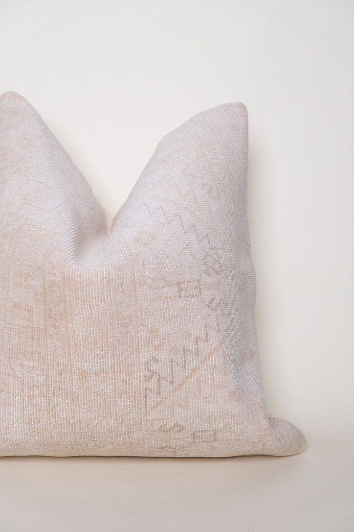 Authentic High Quality Turkish Rug Wool Pillow Cover | Cindy (20" x 20")