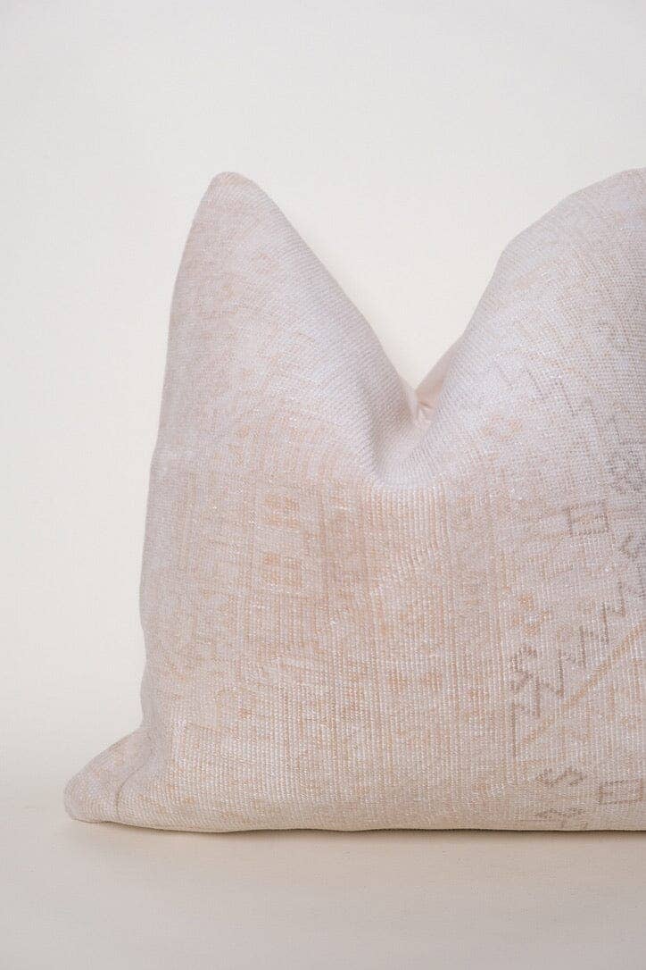Authentic High Quality Turkish Rug Wool Pillow Cover | Cindy (20" x 20")