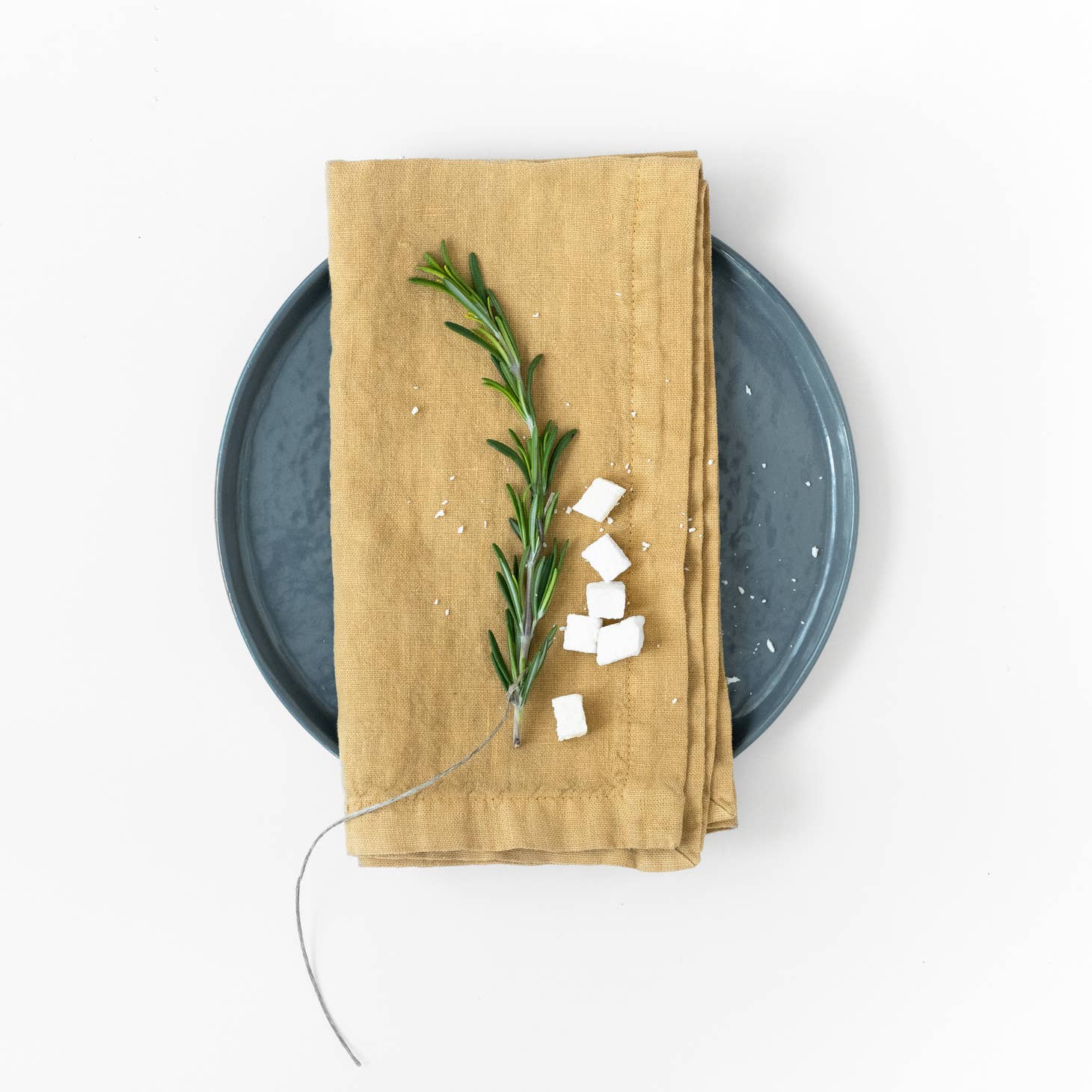 High quality pure european linen napkin/towel honey color